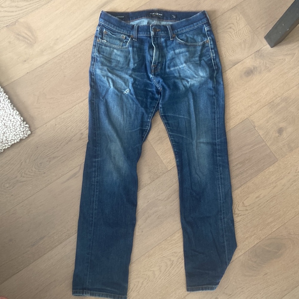 Mens Lucky brand 221 straight jeans 31/30